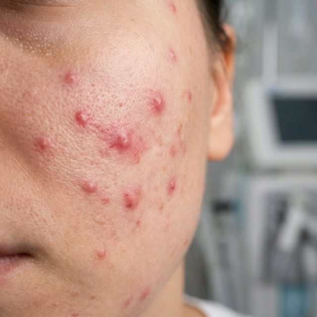 Acne Before